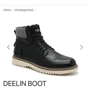 Madden by Steve Madden Deelin boot size 10. Excellent condition black